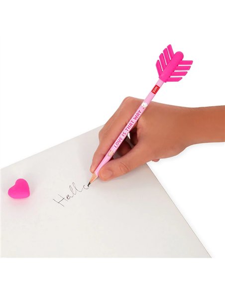 Crayons Double Gomme Parfumée Cupidon - LEGAMI