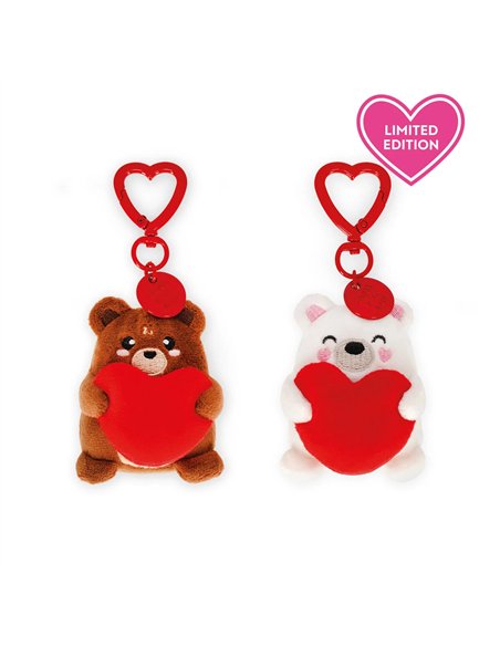 Duo Porte-clés Peluche Ourson - LEGAMI