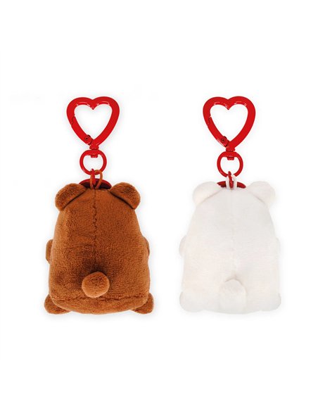 Duo Porte-clés Peluche Ourson - LEGAMI