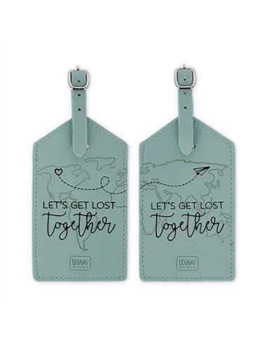 Étiquettes Bagage Voyage Duo - LEGAMI