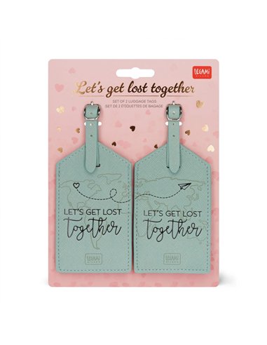 Étiquettes Bagage Voyage Duo - LEGAMI