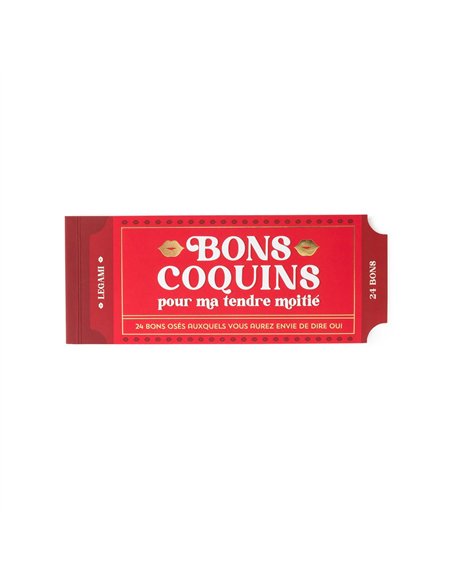 Carnet 24 Bons Coquins Spicy - LEGAMI