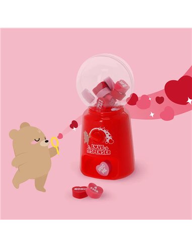 Mini Distributeur de Gommes - Love Dispenser - LEGAMI