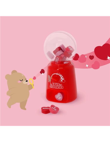 Mini Distributeur de Gommes - Love Dispenser - LEGAMI