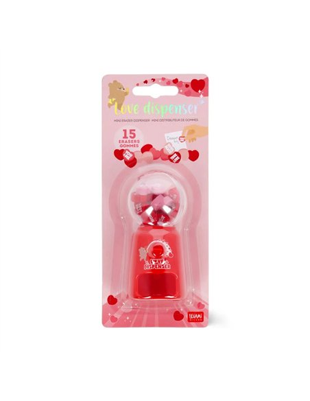 Mini Distributeur de Gommes - Love Dispenser - LEGAMI