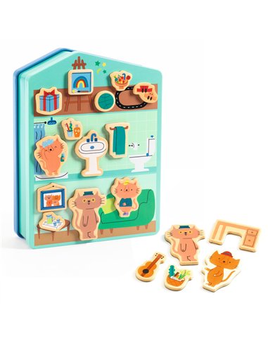 MAGNETIQUE BOIS - InZeHouse - Djeco