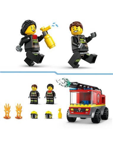 LEGO® CITY 60463 - CAMION DE POMPIERS AVEC ECHELLE