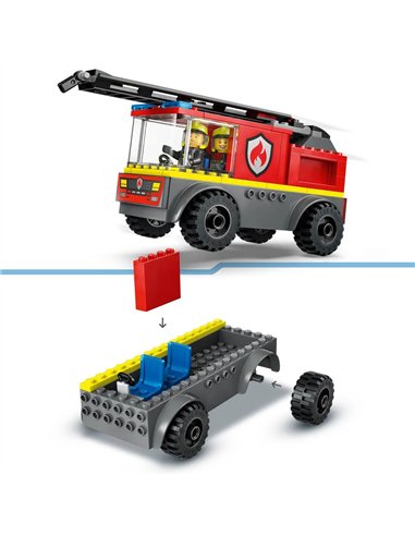 LEGO® CITY 60463 - CAMION DE POMPIERS AVEC ECHELLE
