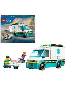 LEGO® CITY 60451 - L’AMBULANCE DE SECOURS
