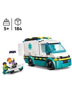 LEGO® CITY 60451 - L’AMBULANCE DE SECOURS 2