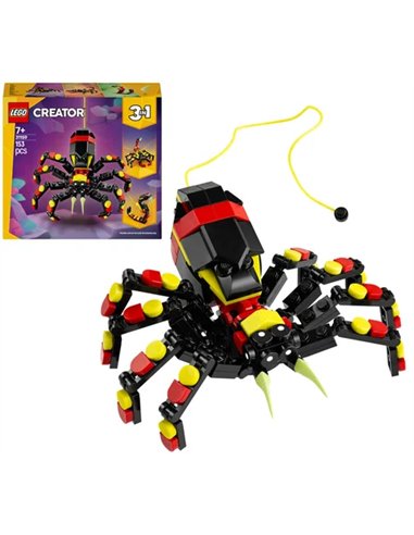 LEGO® CREATOR 31159 - ANIMAUX SAUVAGES : L’ARAIGNEE SURPRENANTE