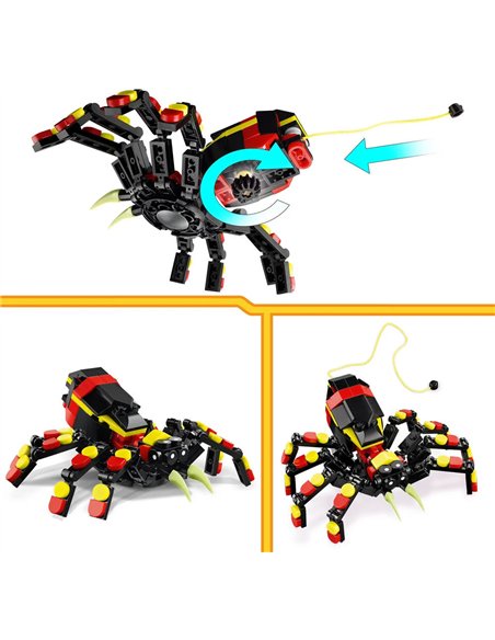 LEGO® CREATOR 31159 - ANIMAUX SAUVAGES : L’ARAIGNEE SURPRENANTE