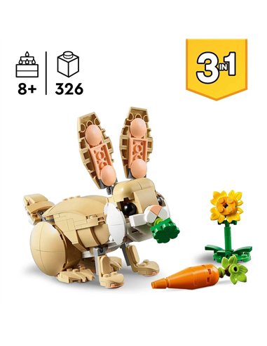 LEGO® CREATOR 31162 - L’ADORABLE LAPIN