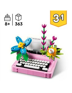 LEGO® CREATOR 31169 - LA MACHINE A ECRIRE AVEC DES FLEURS 2