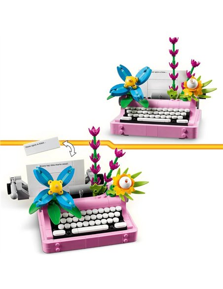 LEGO® CREATOR 31169 - LA MACHINE A ECRIRE AVEC DES FLEURS