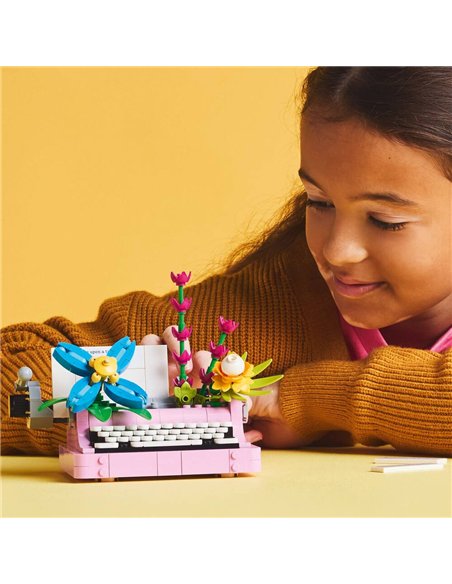 LEGO® CREATOR 31169 - LA MACHINE A ECRIRE AVEC DES FLEURS