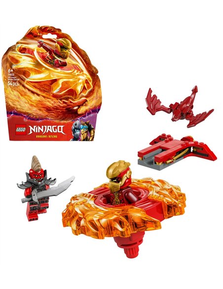 LEGO® NINJAGO 71823 - LA TOUPIE SPINJITZU DU DRAGON DE KAI