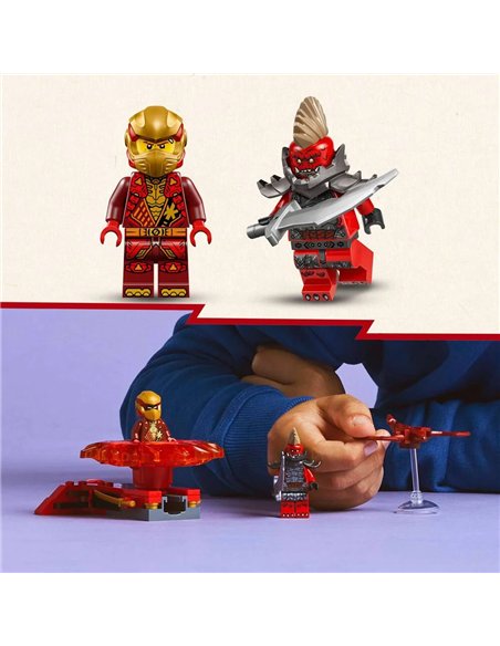 LEGO® NINJAGO 71823 - LA TOUPIE SPINJITZU DU DRAGON DE KAI