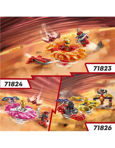 LEGO® NINJAGO 71823 - LA TOUPIE SPINJITZU DU DRAGON DE KAI