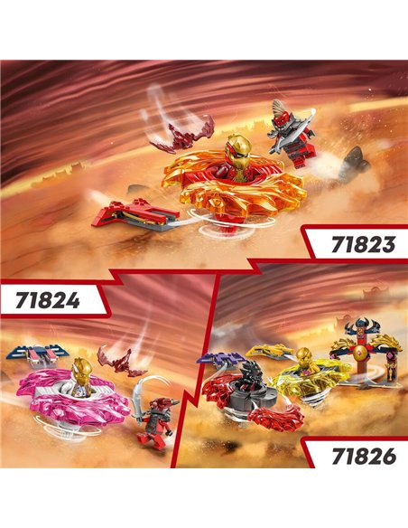 LEGO® NINJAGO 71823 - LA TOUPIE SPINJITZU DU DRAGON DE KAI