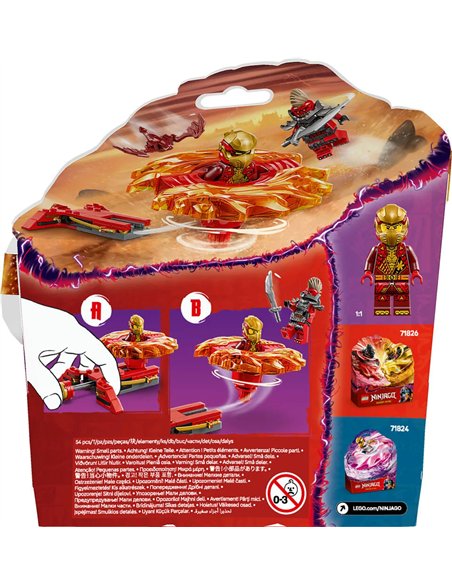 LEGO® NINJAGO 71823 - LA TOUPIE SPINJITZU DU DRAGON DE KAI
