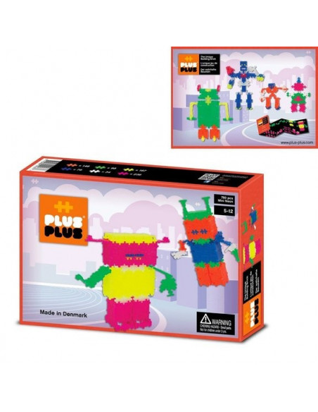 Box mini neon robots 760 pcs
