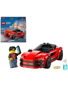 LEGO® CITY 60448 - LA VOITURE DE SPORT ROUGE
