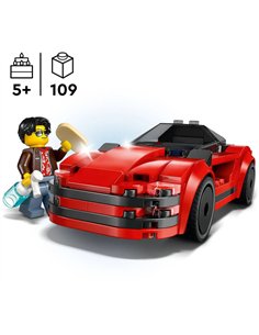 LEGO® CITY 60448 - LA VOITURE DE SPORT ROUGE 2