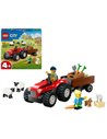 LEGO® CITY 60461 - TRACTEUR AGRICOLE ROUGE AVEC REMORQUE ET MOUTONS