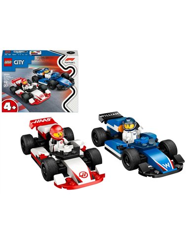 LEGO® CITY FORMULE 1 60464 - VOITURES DE COURSE DE F1® WILLIAMS RACING ET HAAS F1®