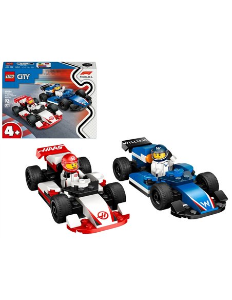 LEGO® CITY FORMULE 1 60464 - VOITURES DE COURSE DE F1® WILLIAMS RACING ET HAAS F1®