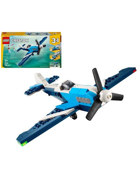 LEGO® CREATOR 31160 - AERONEF : L’AVION DE COURSE