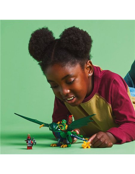 LEGO® NINJAGO 71829 - LE DRAGON VERT DE LA FORET DE LLOYD