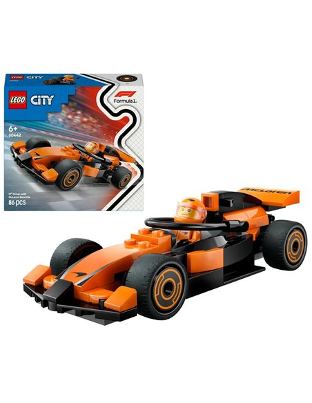 LEGO® CITY FORMULE 1 60442 - F1 TENTPOLE - MCLAREN VEHICLE