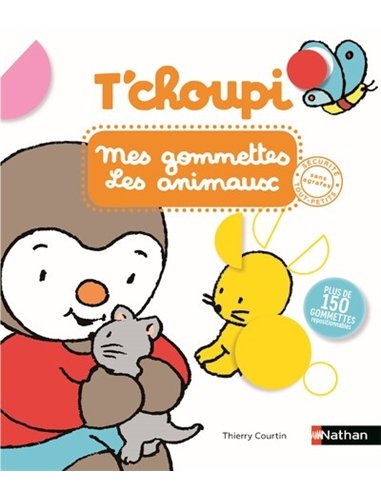 T'CHOUPI GOMMETTES ANIMAUX