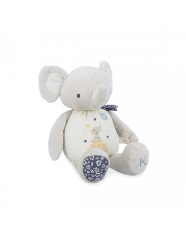 Lamaze – Élephant’Air – Jouet D’éveil Sensoriel – Peluche – Oreilles Froissées, Pouet, Souffle D’air – Dès 3 Mois