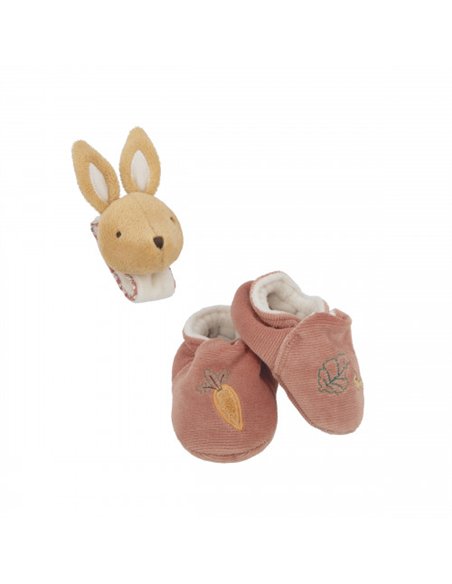 Coffret chaussons et bracelet sonores lapin - Kaloo