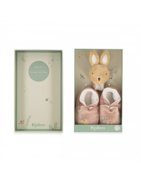 Coffret chaussons et bracelet sonores lapin - Kaloo