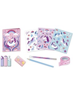 Dreamland - coffret papéterie licorne 2