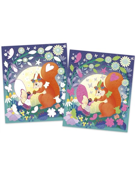 Magic Fairies - Stickers et Sable Phospho - Janod