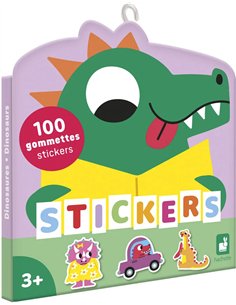 100 Gommettes Dinosaures - Janod