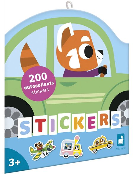200 Stickers Véhicules  - Janod