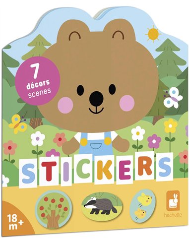 Cahier de Stickers - La Forêt  - Janod