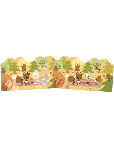 Cahier de Stickers - La Forêt  - Janod