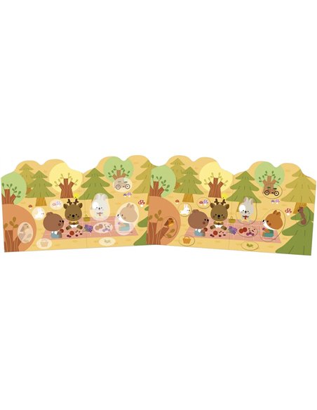 Cahier de Stickers - La Forêt  - Janod