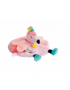 Doudou flamant rose  2