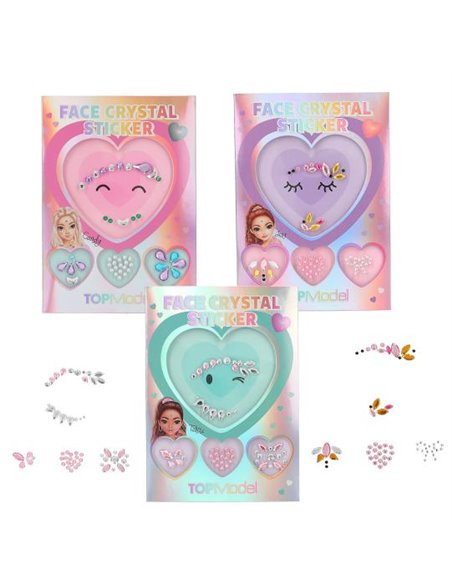 TOPModel Autocollant cristal pour le visage BEAUTY and ME