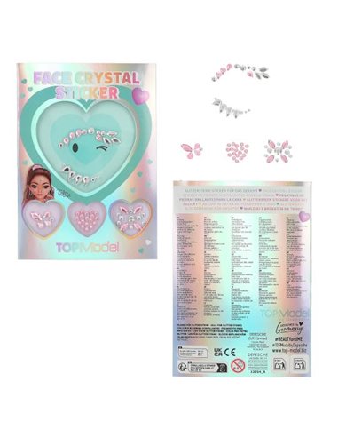TOPModel Autocollant cristal pour le visage BEAUTY and ME