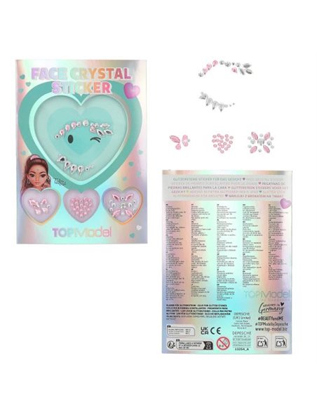 TOPModel Autocollant cristal pour le visage BEAUTY and ME