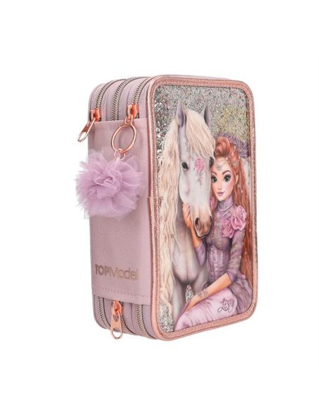 TOPModel Trousse 3 niveaux VIVA VIOLET